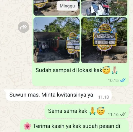 Pengiriman Papan Bunga Duka Semper Barat