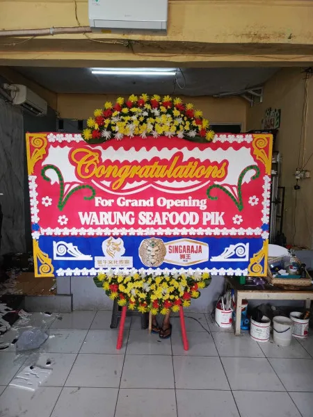 Papan Bunga Ucapan Selamat Semper Barat